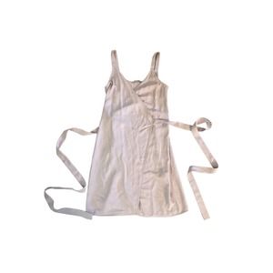 Women 4 Everlane Pink The Japanese GoWeave Tank Mini Wrap Dress Shift Triacetate